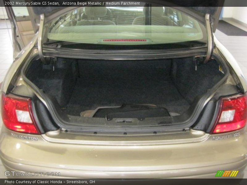 Arizona Beige Metallic / Medium Parchment 2002 Mercury Sable GS Sedan