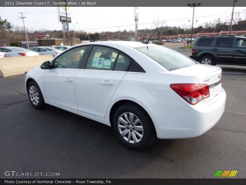 Summit White / Jet Black 2011 Chevrolet Cruze LT