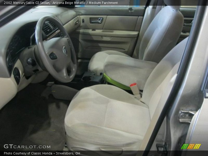 Arizona Beige Metallic / Medium Parchment 2002 Mercury Sable GS Sedan