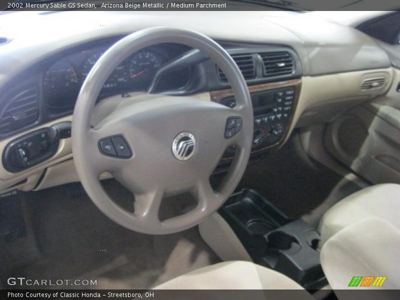 Arizona Beige Metallic / Medium Parchment 2002 Mercury Sable GS Sedan
