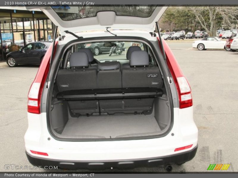 Taffeta White / Gray 2010 Honda CR-V EX-L AWD
