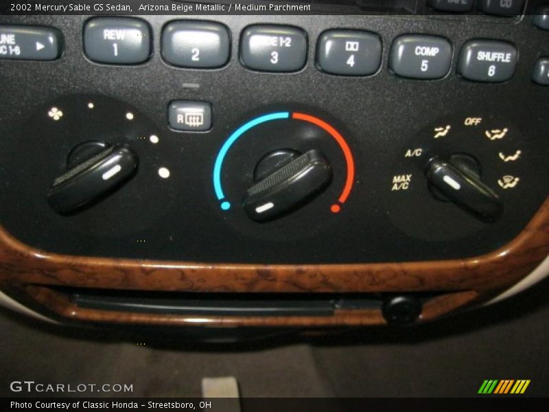 Arizona Beige Metallic / Medium Parchment 2002 Mercury Sable GS Sedan