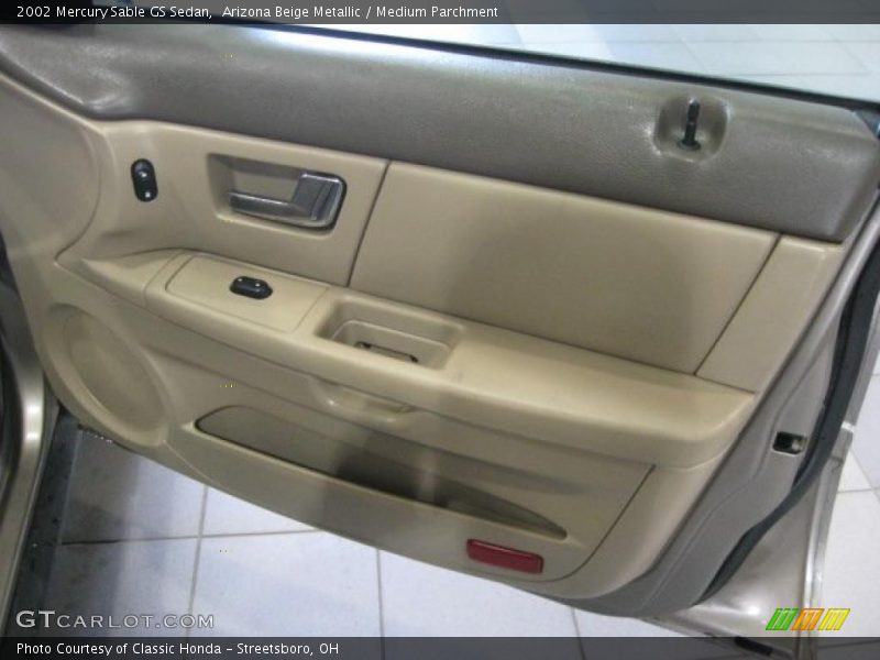 Arizona Beige Metallic / Medium Parchment 2002 Mercury Sable GS Sedan