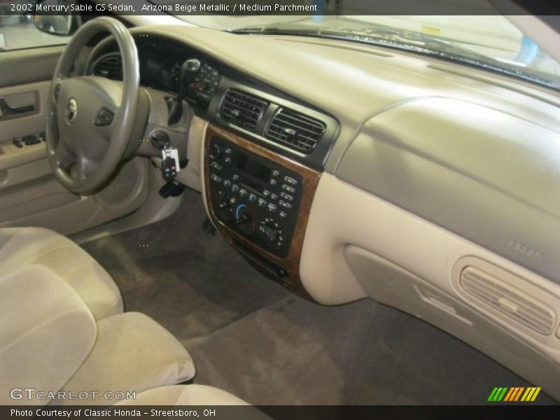 Arizona Beige Metallic / Medium Parchment 2002 Mercury Sable GS Sedan