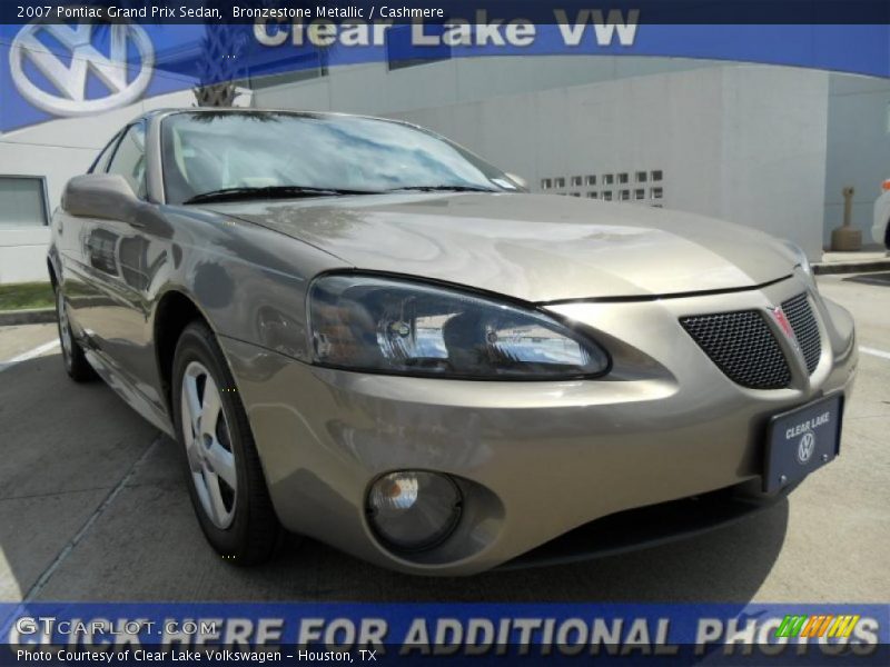 Bronzestone Metallic / Cashmere 2007 Pontiac Grand Prix Sedan