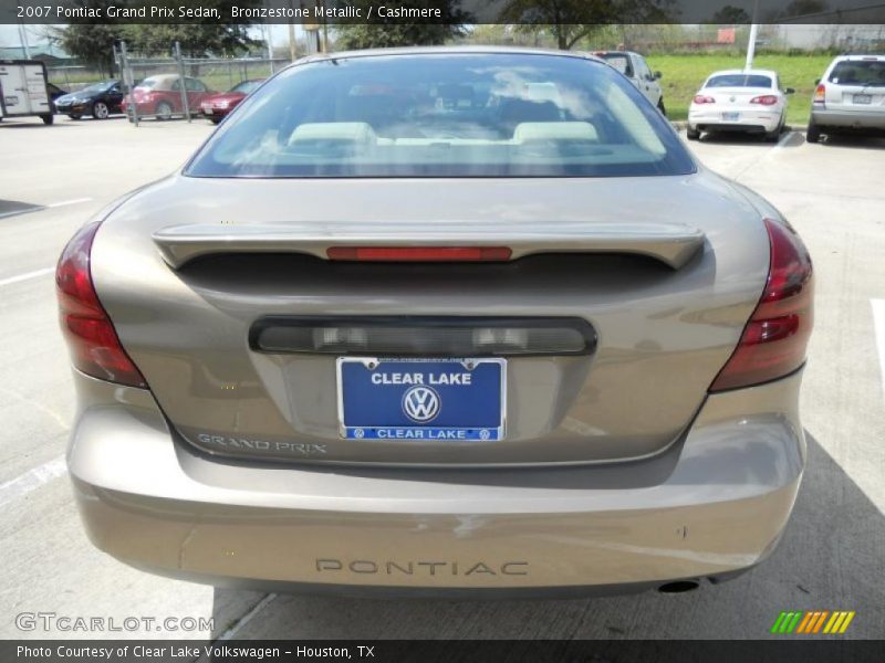 Bronzestone Metallic / Cashmere 2007 Pontiac Grand Prix Sedan