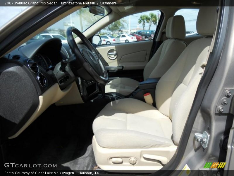 Bronzestone Metallic / Cashmere 2007 Pontiac Grand Prix Sedan