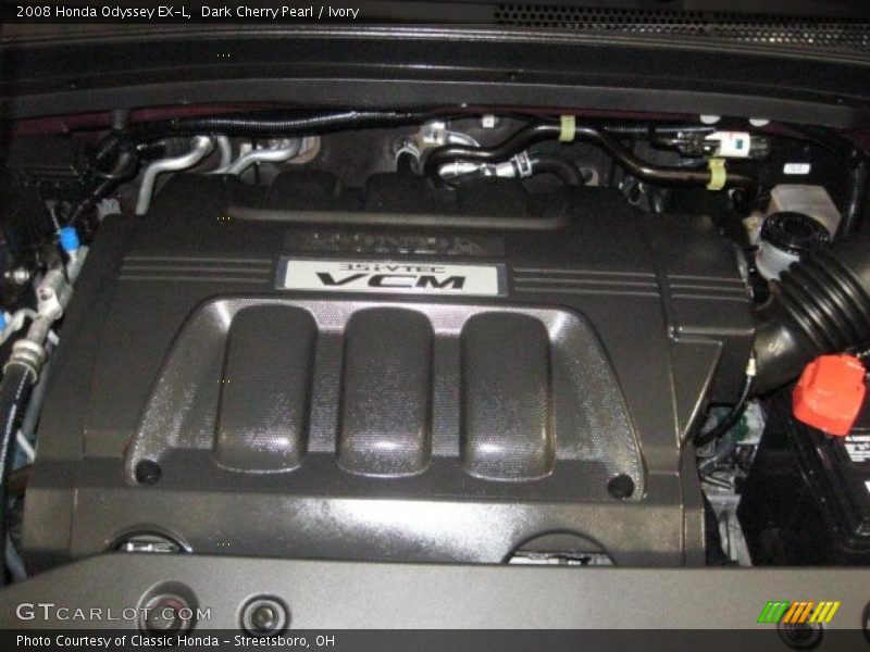 Dark Cherry Pearl / Ivory 2008 Honda Odyssey EX-L