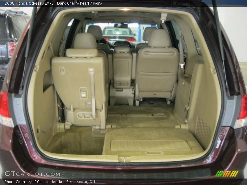 Dark Cherry Pearl / Ivory 2008 Honda Odyssey EX-L
