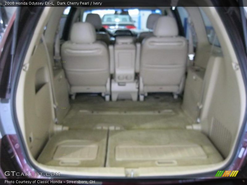 Dark Cherry Pearl / Ivory 2008 Honda Odyssey EX-L