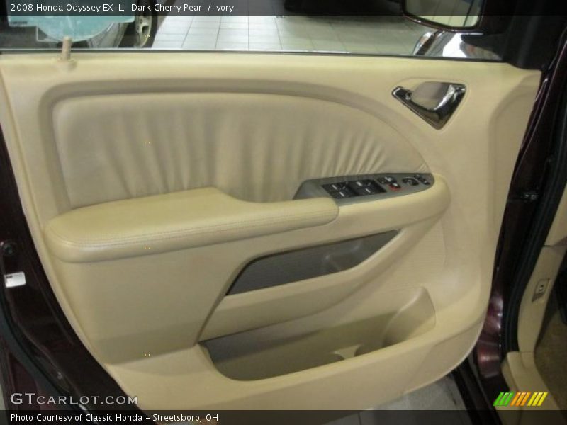 Dark Cherry Pearl / Ivory 2008 Honda Odyssey EX-L