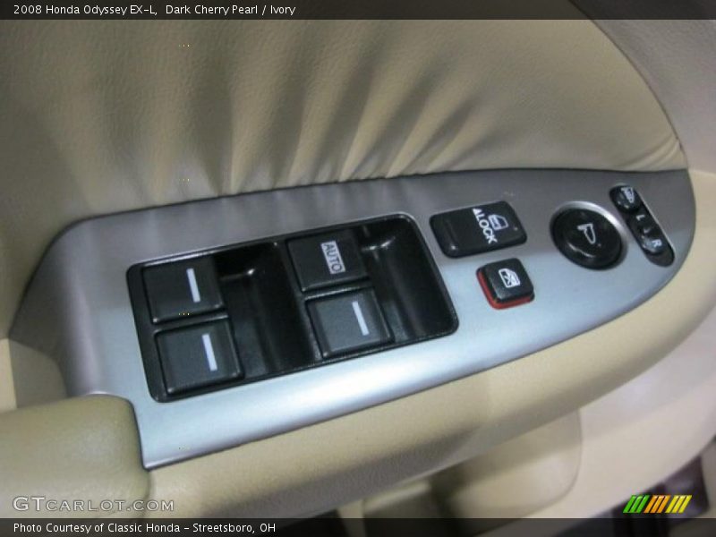 Dark Cherry Pearl / Ivory 2008 Honda Odyssey EX-L