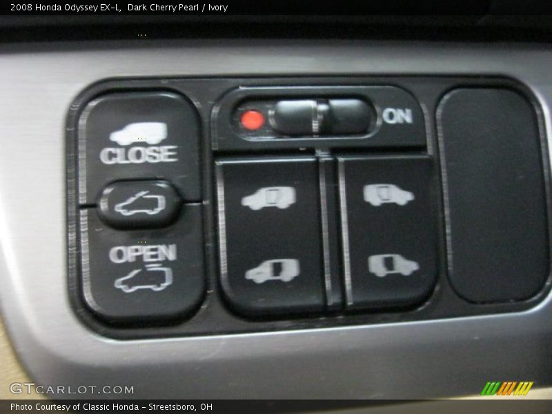Dark Cherry Pearl / Ivory 2008 Honda Odyssey EX-L
