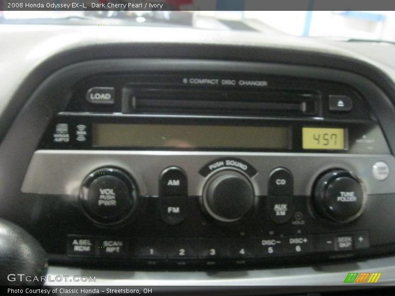 Dark Cherry Pearl / Ivory 2008 Honda Odyssey EX-L