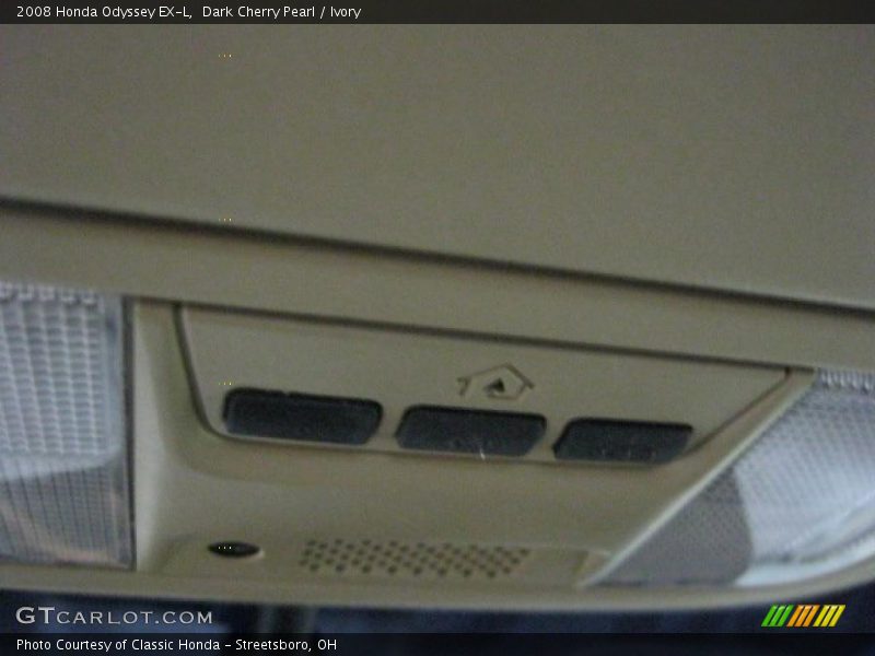 Dark Cherry Pearl / Ivory 2008 Honda Odyssey EX-L