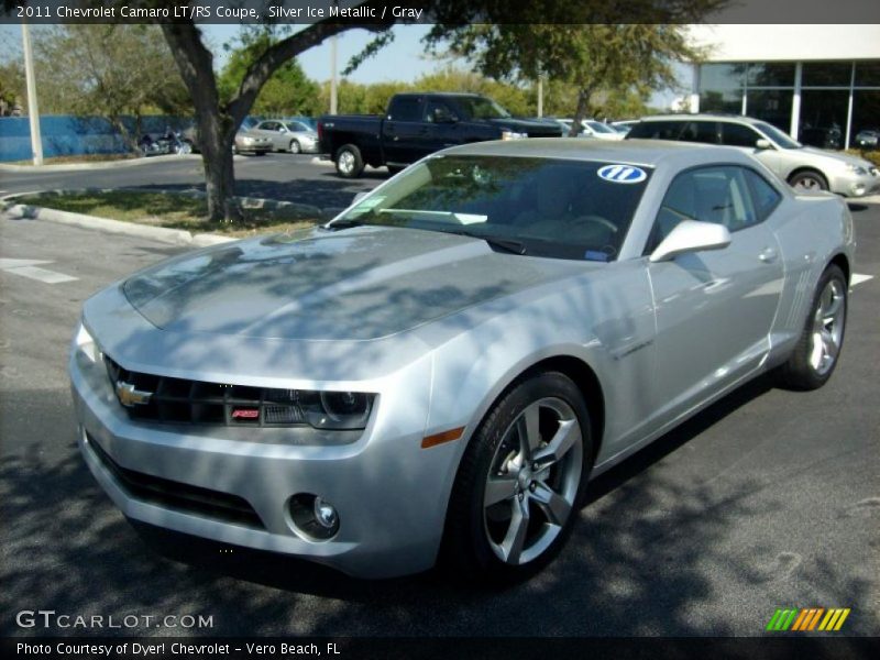 Silver Ice Metallic / Gray 2011 Chevrolet Camaro LT/RS Coupe