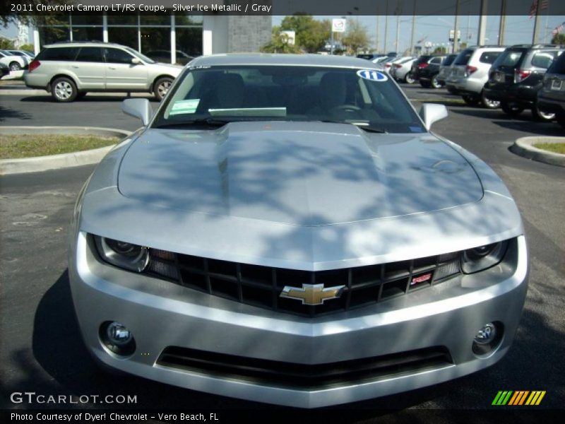 Silver Ice Metallic / Gray 2011 Chevrolet Camaro LT/RS Coupe