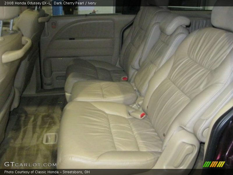 Dark Cherry Pearl / Ivory 2008 Honda Odyssey EX-L