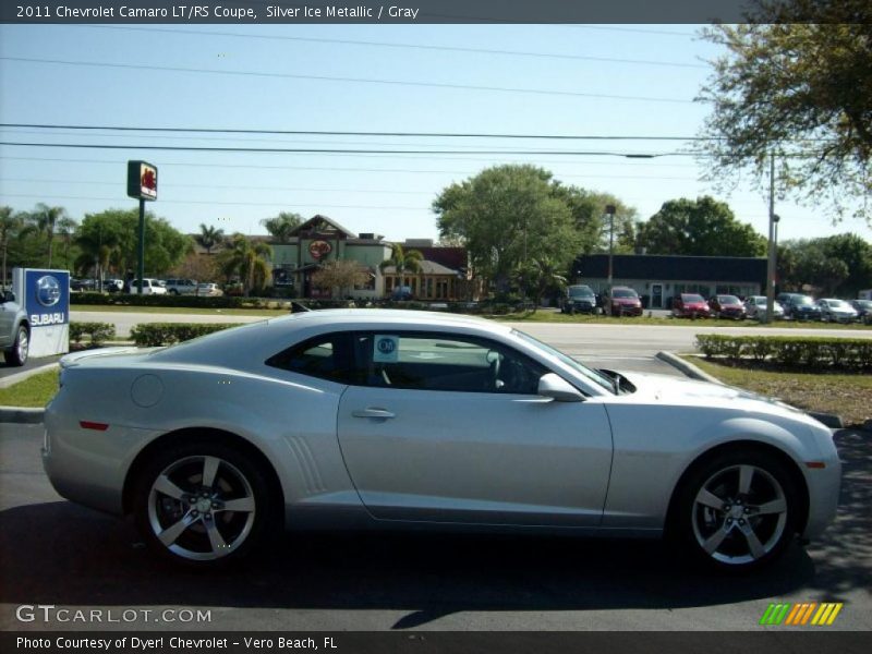 Silver Ice Metallic / Gray 2011 Chevrolet Camaro LT/RS Coupe