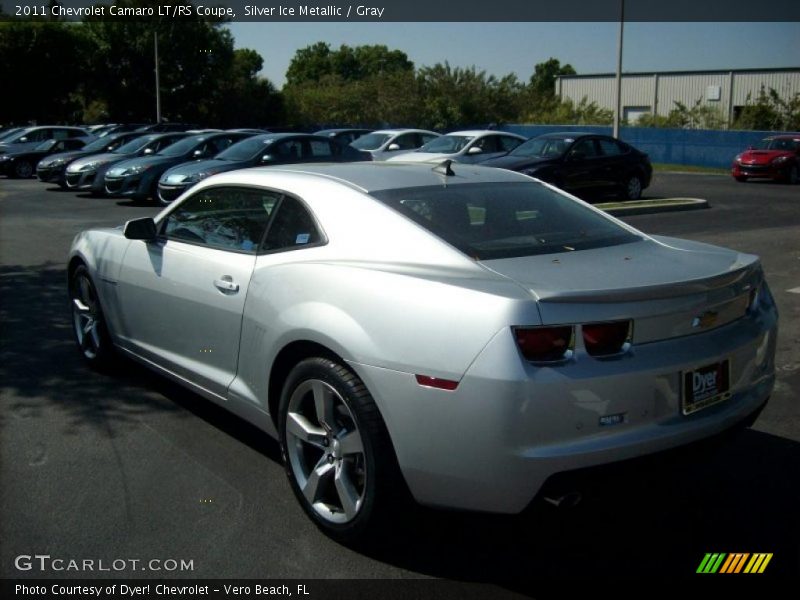 Silver Ice Metallic / Gray 2011 Chevrolet Camaro LT/RS Coupe