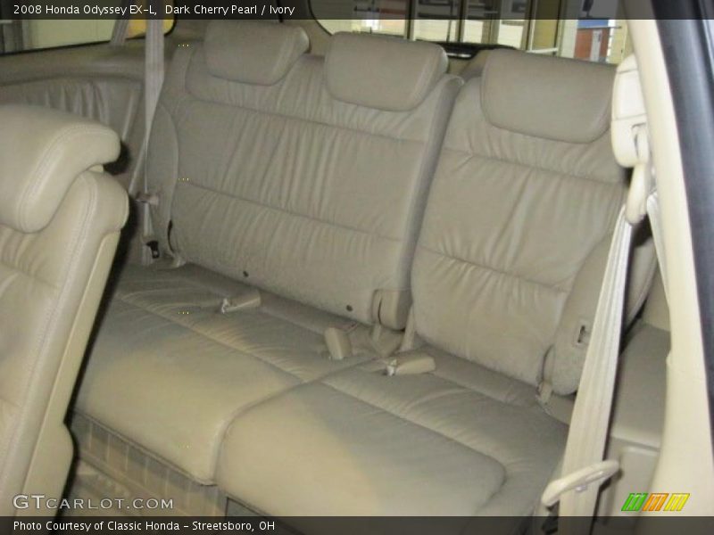 Dark Cherry Pearl / Ivory 2008 Honda Odyssey EX-L