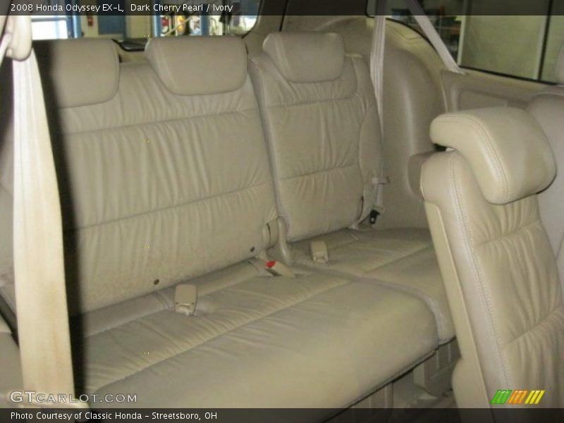 Dark Cherry Pearl / Ivory 2008 Honda Odyssey EX-L