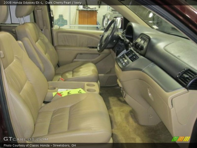 Dark Cherry Pearl / Ivory 2008 Honda Odyssey EX-L