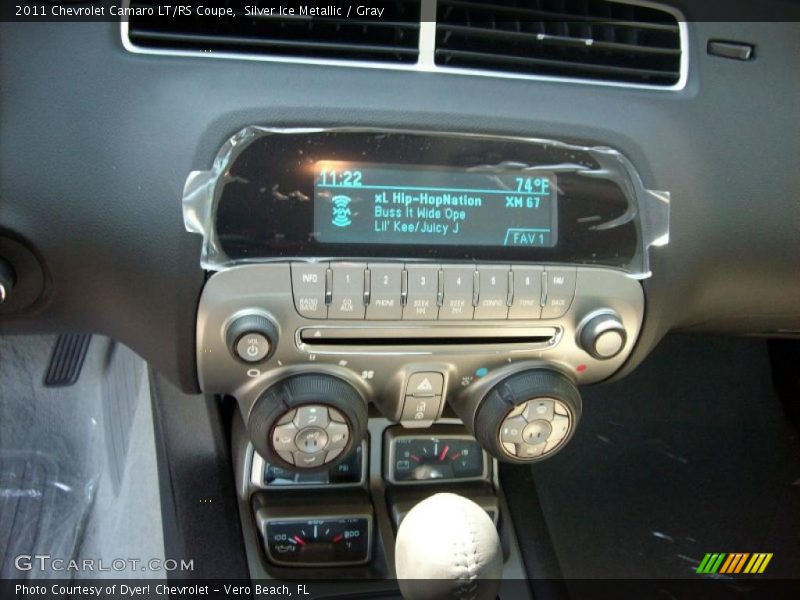 Silver Ice Metallic / Gray 2011 Chevrolet Camaro LT/RS Coupe