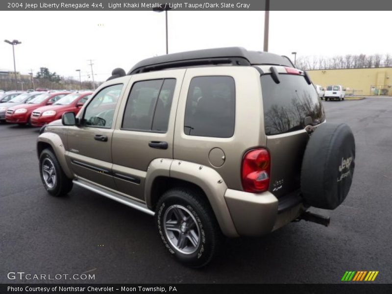 Light Khaki Metallic / Light Taupe/Dark Slate Gray 2004 Jeep Liberty Renegade 4x4