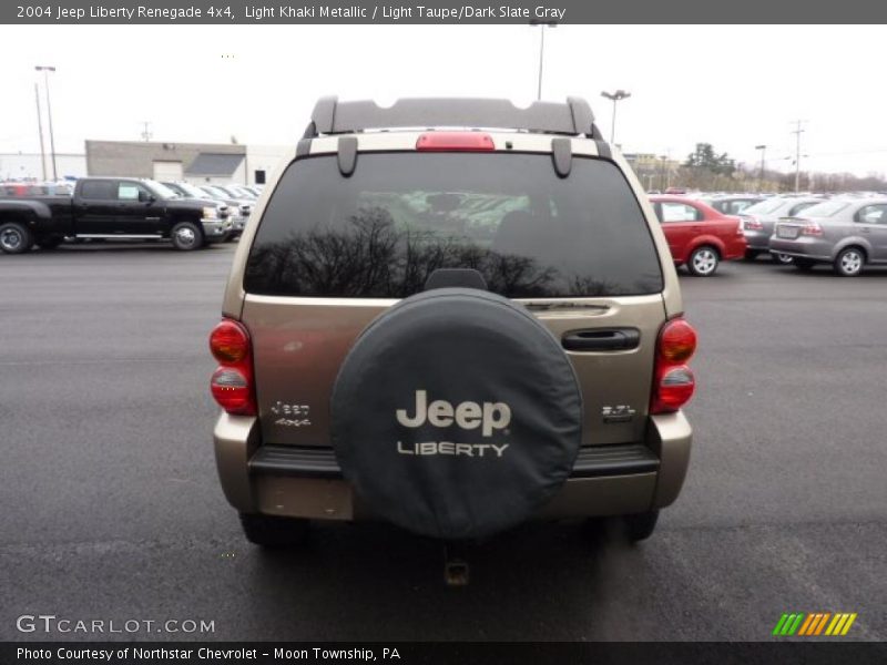 Light Khaki Metallic / Light Taupe/Dark Slate Gray 2004 Jeep Liberty Renegade 4x4