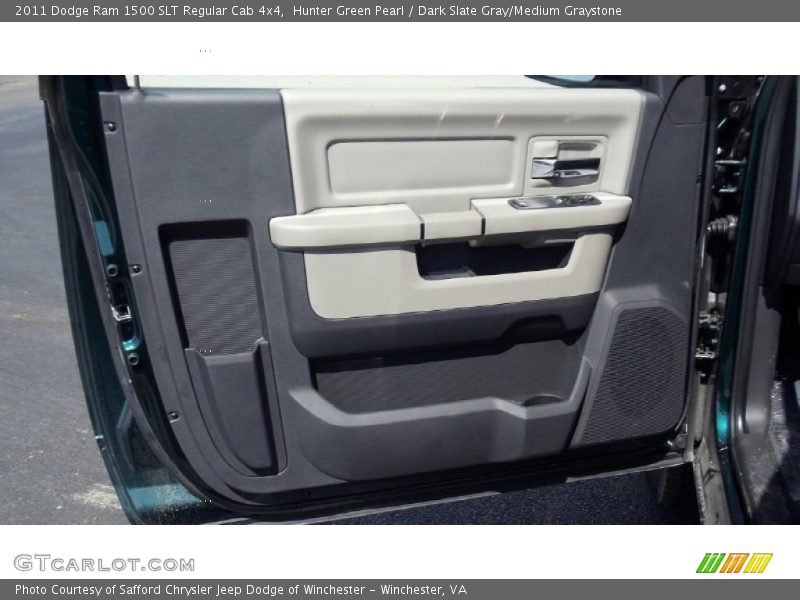 Hunter Green Pearl / Dark Slate Gray/Medium Graystone 2011 Dodge Ram 1500 SLT Regular Cab 4x4