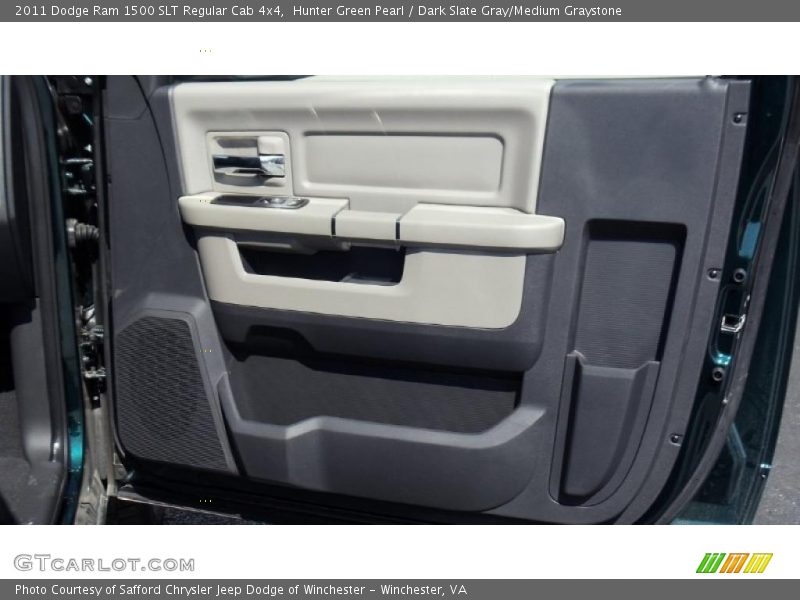 Hunter Green Pearl / Dark Slate Gray/Medium Graystone 2011 Dodge Ram 1500 SLT Regular Cab 4x4