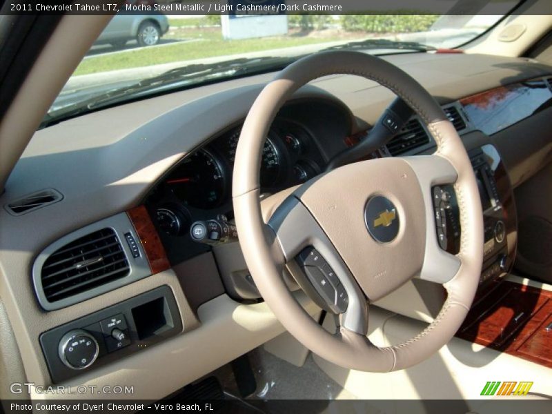 Mocha Steel Metallic / Light Cashmere/Dark Cashmere 2011 Chevrolet Tahoe LTZ