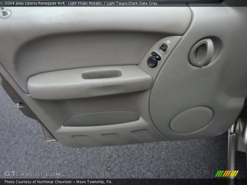 Light Khaki Metallic / Light Taupe/Dark Slate Gray 2004 Jeep Liberty Renegade 4x4