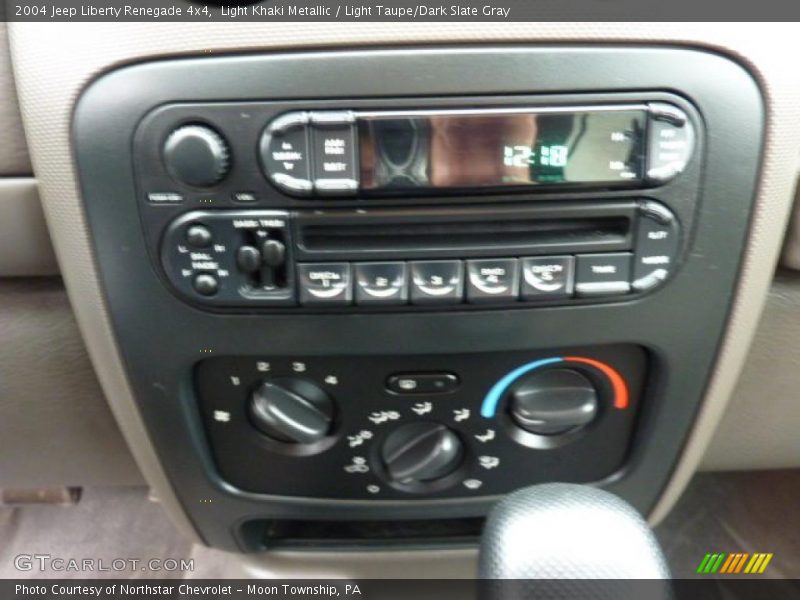 Light Khaki Metallic / Light Taupe/Dark Slate Gray 2004 Jeep Liberty Renegade 4x4