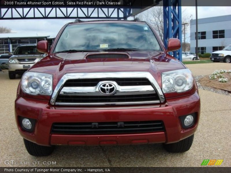 Salsa Red Pearl / Dark Charcoal 2008 Toyota 4Runner Sport Edition