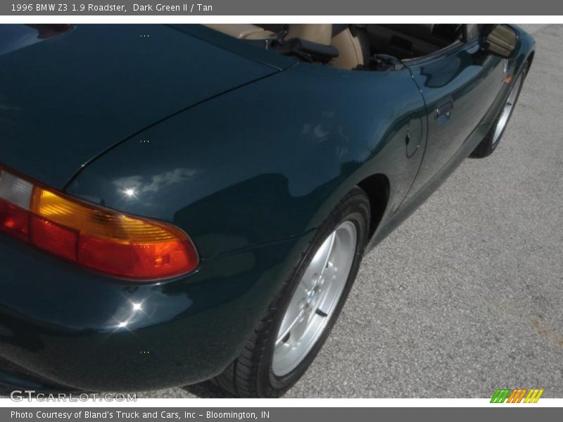 Dark Green II / Tan 1996 BMW Z3 1.9 Roadster