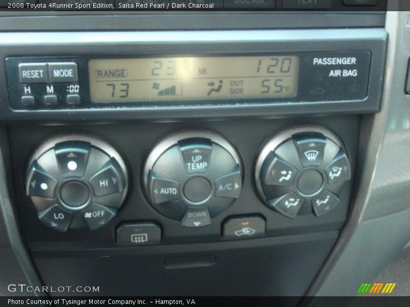 Salsa Red Pearl / Dark Charcoal 2008 Toyota 4Runner Sport Edition