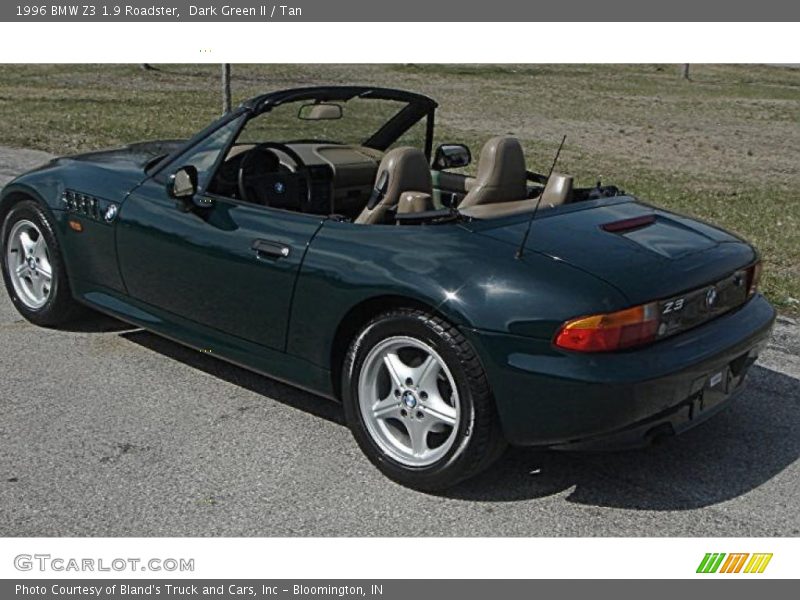 Dark Green II / Tan 1996 BMW Z3 1.9 Roadster