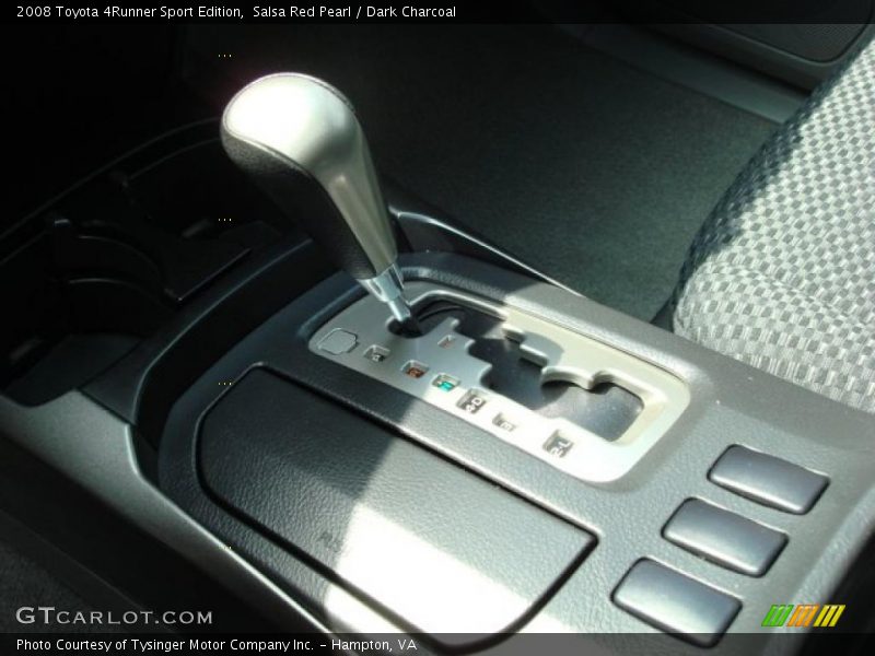 Salsa Red Pearl / Dark Charcoal 2008 Toyota 4Runner Sport Edition
