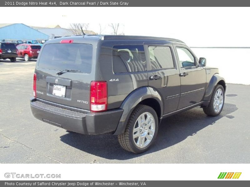 Dark Charcoal Pearl / Dark Slate Gray 2011 Dodge Nitro Heat 4x4