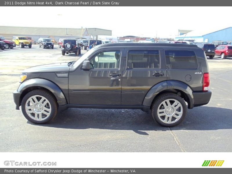 Dark Charcoal Pearl / Dark Slate Gray 2011 Dodge Nitro Heat 4x4