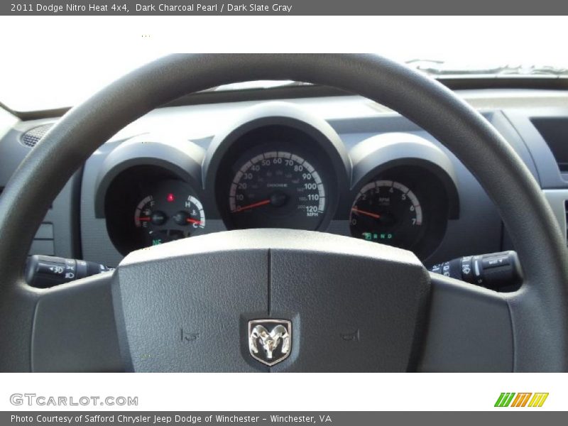 Dark Charcoal Pearl / Dark Slate Gray 2011 Dodge Nitro Heat 4x4