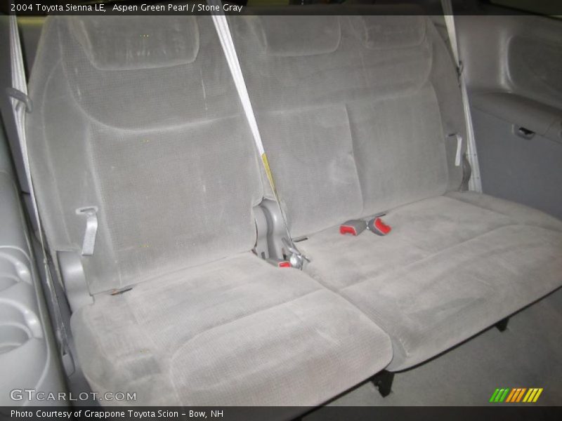 Aspen Green Pearl / Stone Gray 2004 Toyota Sienna LE
