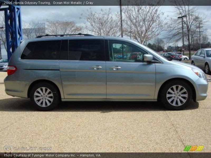 Ocean Mist Metallic / Gray 2006 Honda Odyssey Touring