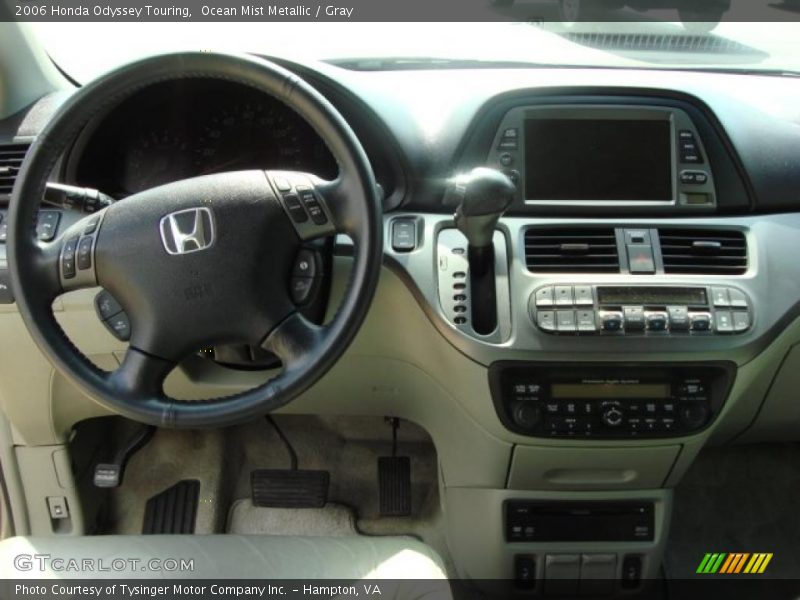 Ocean Mist Metallic / Gray 2006 Honda Odyssey Touring