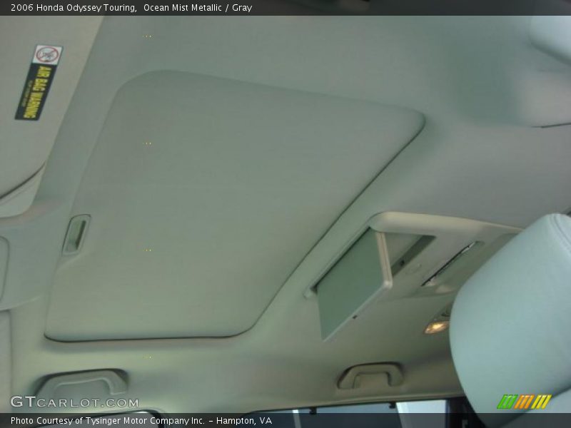 Ocean Mist Metallic / Gray 2006 Honda Odyssey Touring