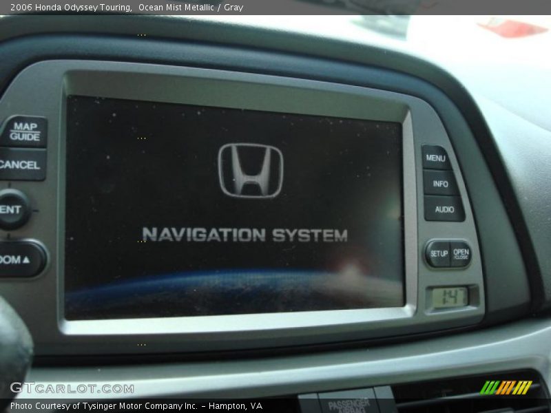 Ocean Mist Metallic / Gray 2006 Honda Odyssey Touring