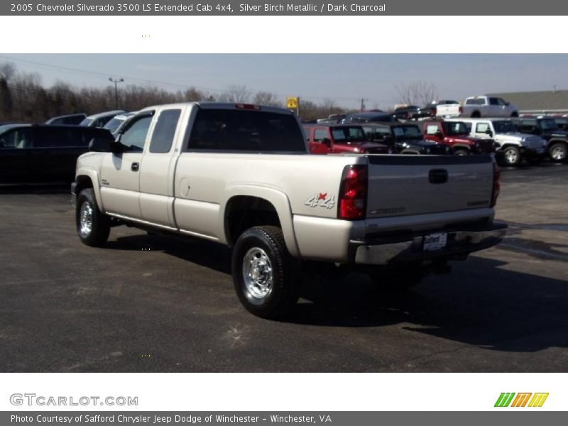 Silver Birch Metallic / Dark Charcoal 2005 Chevrolet Silverado 3500 LS Extended Cab 4x4