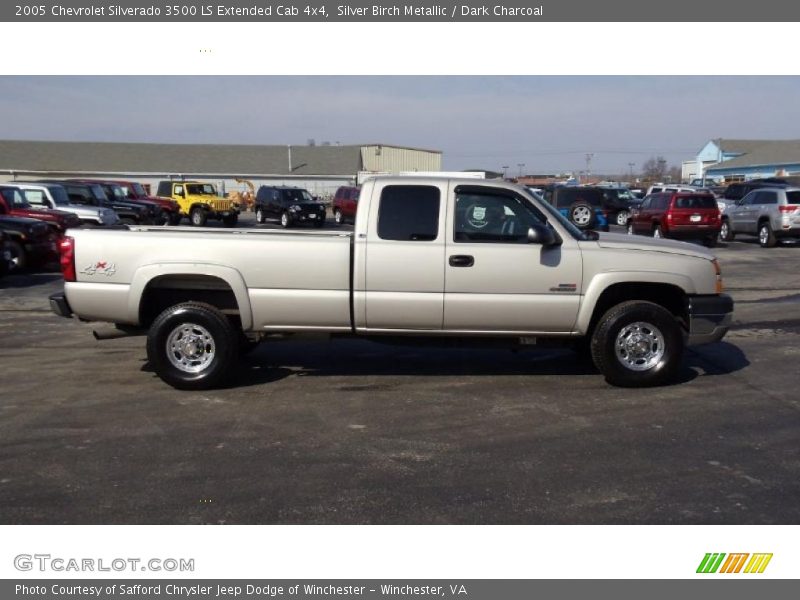  2005 Silverado 3500 LS Extended Cab 4x4 Silver Birch Metallic